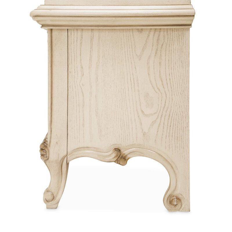 Michael Amini Platine de Royale Curio Display Cabinet - Champagne