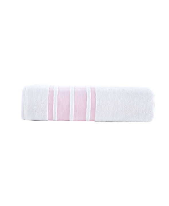 Brooks Brothers Contrast Border Bath Sheet