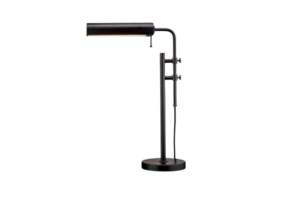 Industrial Desk Lamp LED Adjustable Reading Black Living Room Office