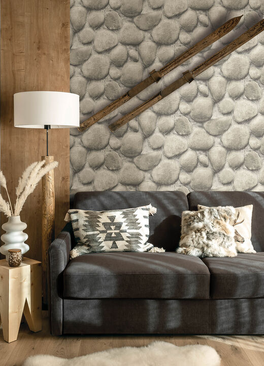 Root Rock Brown Wallpaper (Set of 2)