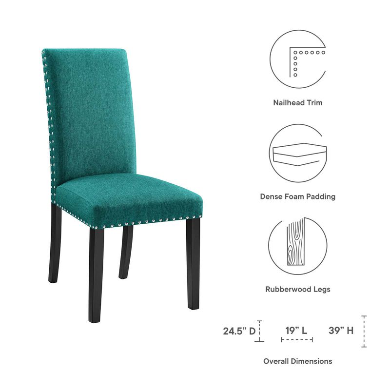 Parcel Dining Upholstered Fabric Side Chair image number 5