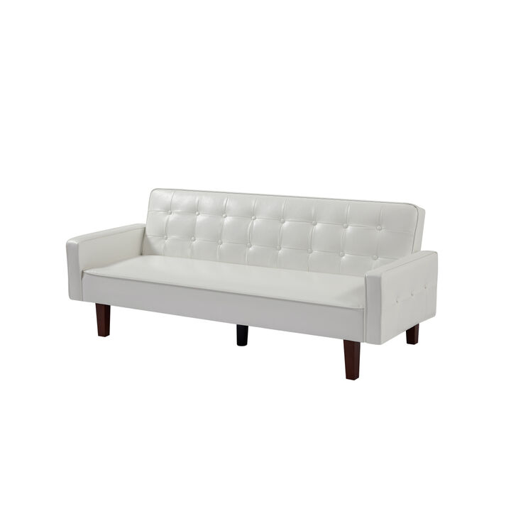 Sofa & Sofa Bed-White PU