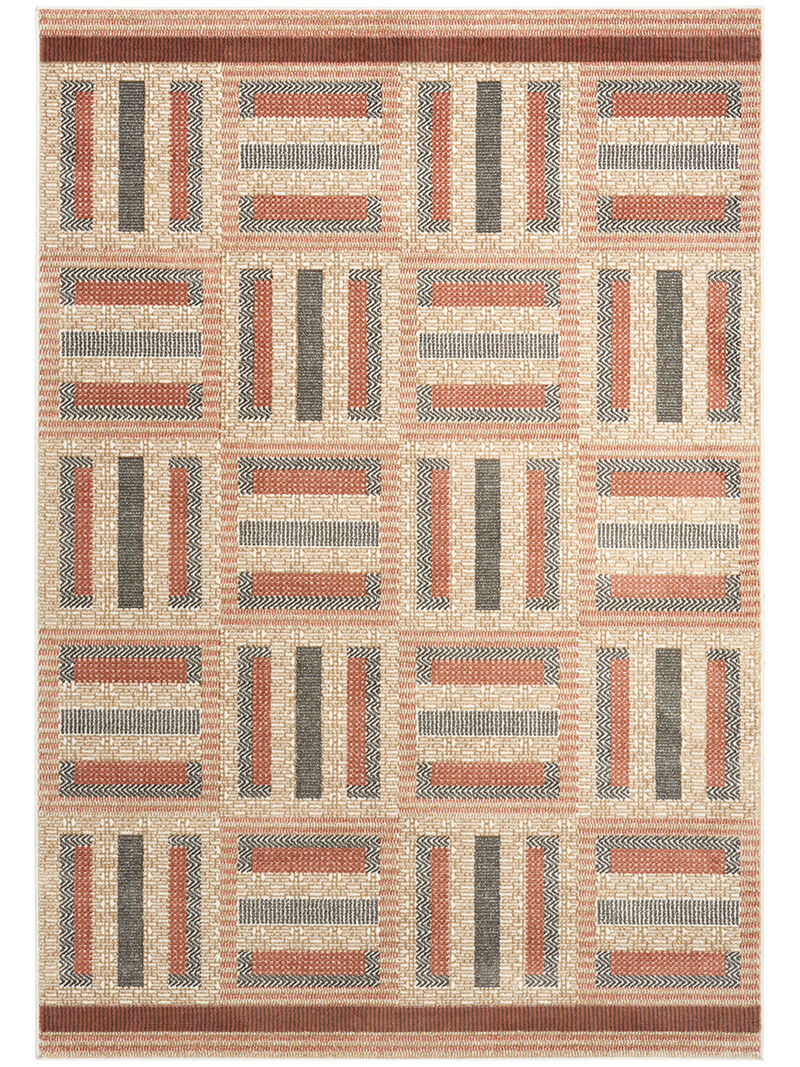 Nordic NRC11 Multicolor 4' x 6' Rug