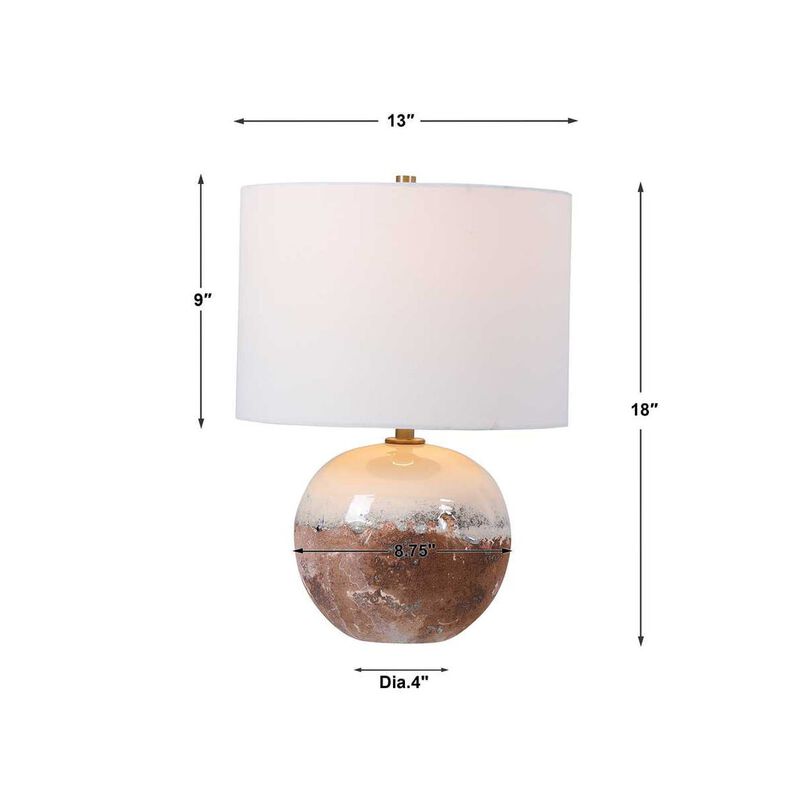 Uttermost Durango Terracotta Accent Lamp image number 5