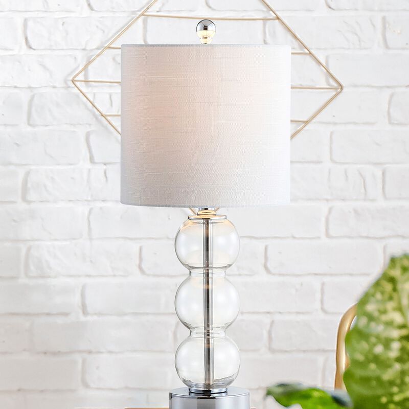 February Glassmetal LED Table Lamp