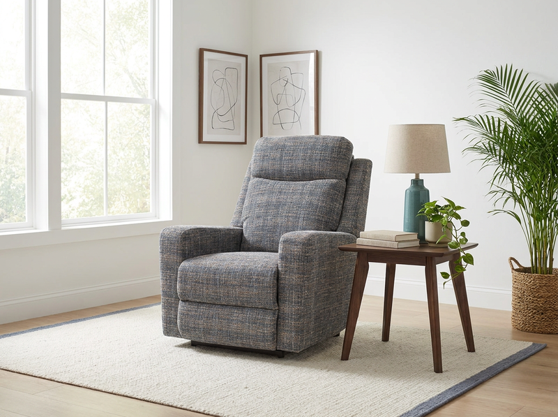 Emmons Teal Mutli Power Rocking Recliner image number 1