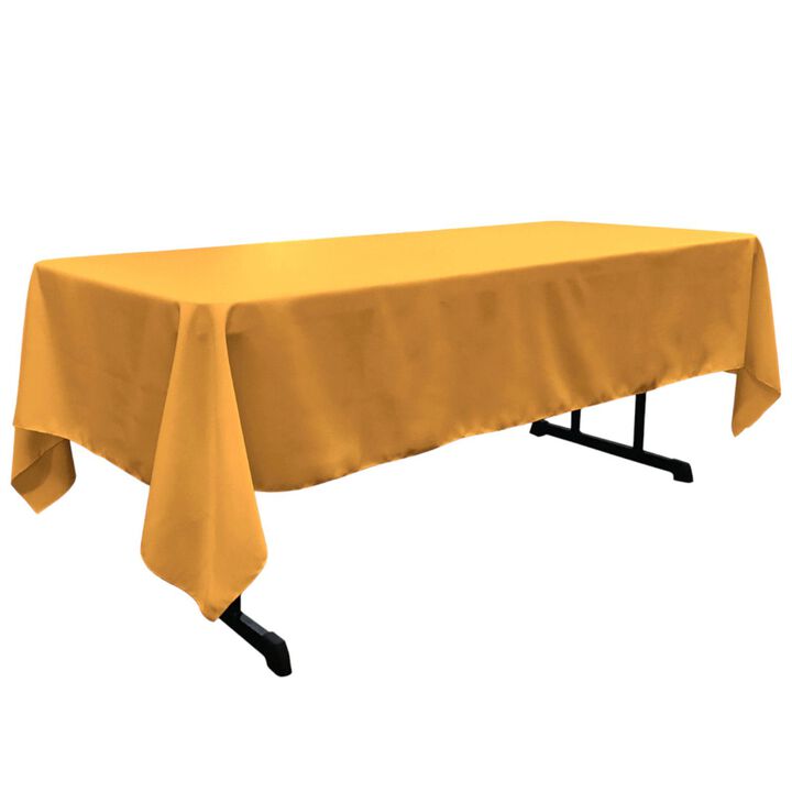 Rectangular Tablecloth 60 by 126 Inch Polyester Poplin
