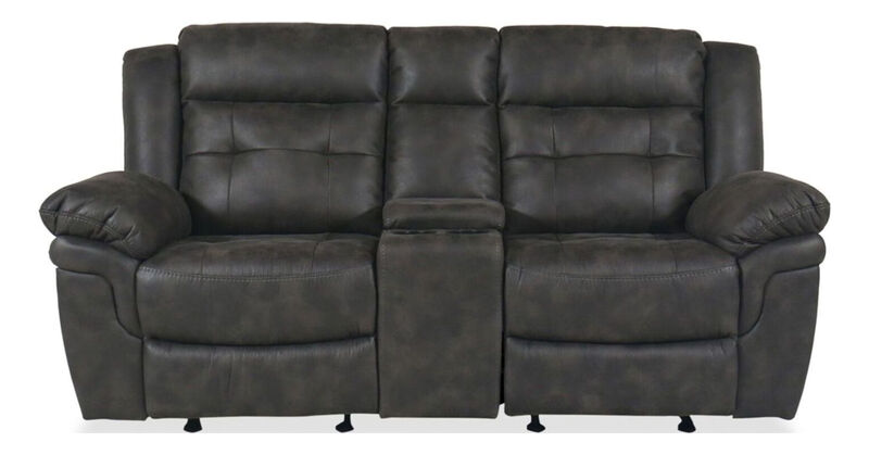 Granite Cowboy Reclining Loveseat image number 0
