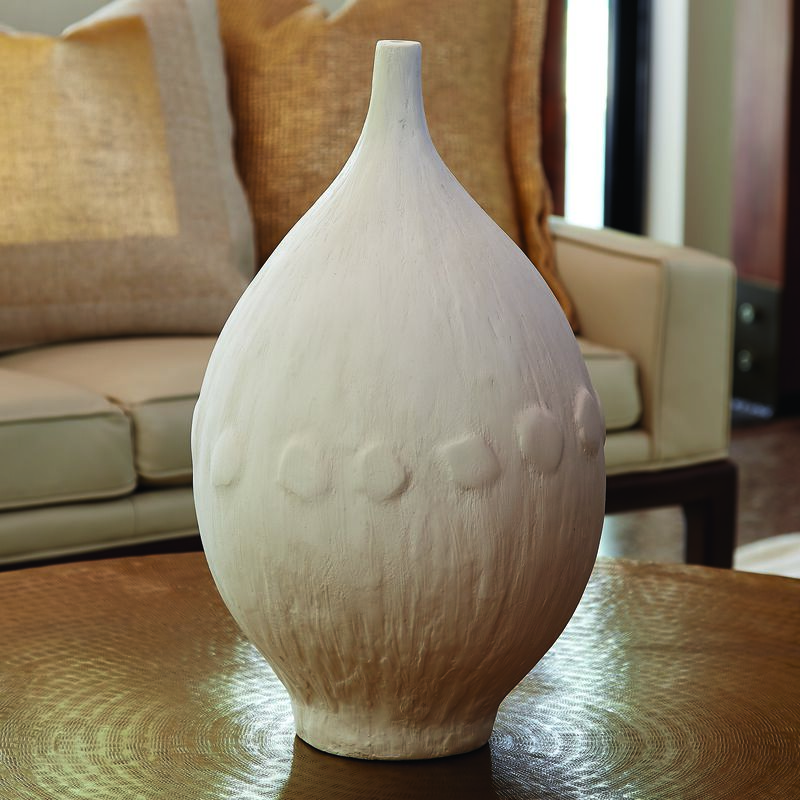 Modernist Vase-White