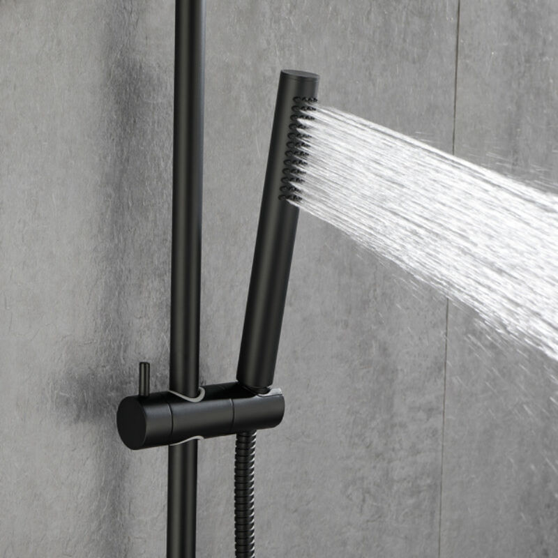 Adjustable Handheld Shower Head with Slide Bar & Flexible Hose, Eco-Friendly High-Pressure Spray
