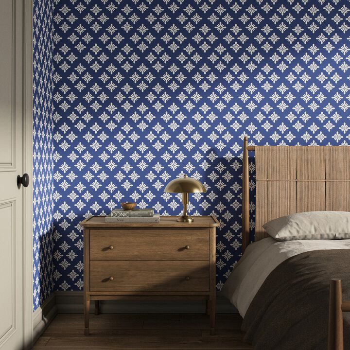 Conspectus Wallpaper by Getty Images - Conspectus Navy I