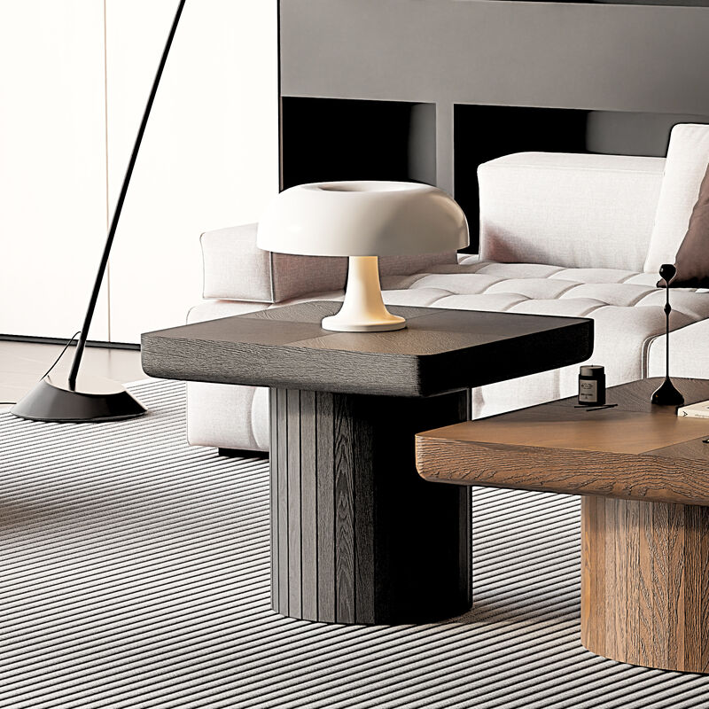 Snemda Minimalist Square Side Table image number 1