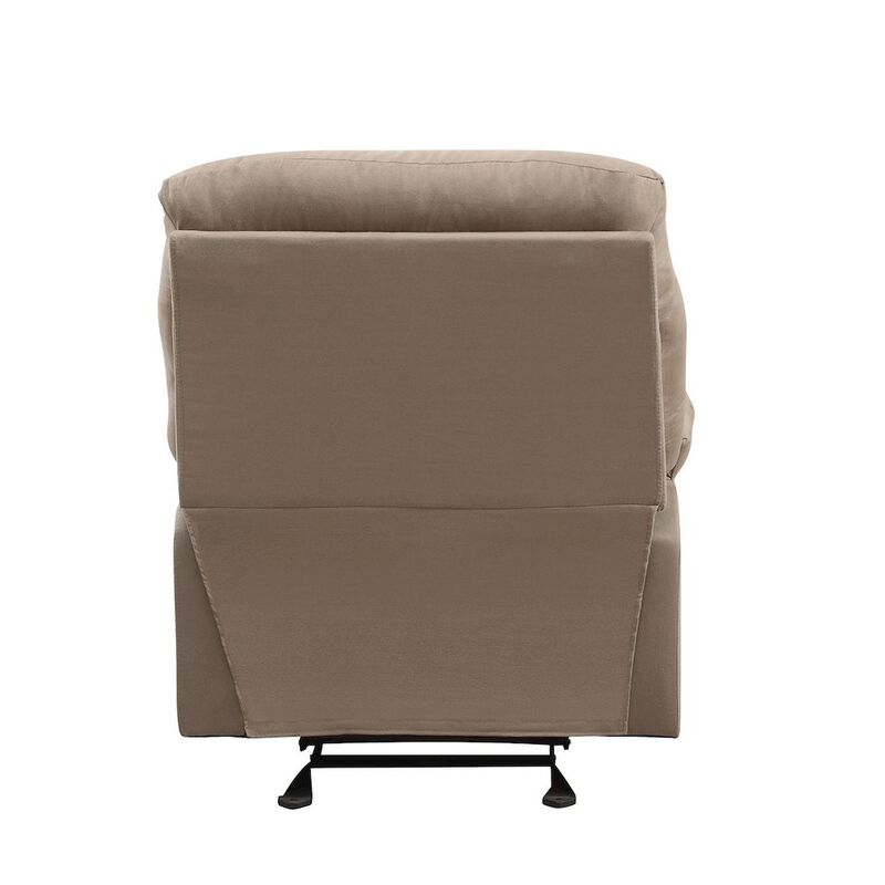 Plethoria Home Pillow Top Arms Recliner with Tufted Back