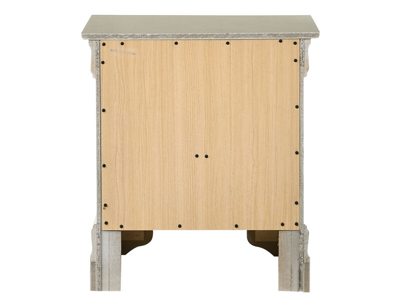 Louis Philippe 2-Drawer Nightstand (24 in. H X 22 in. W X 16 in. D)