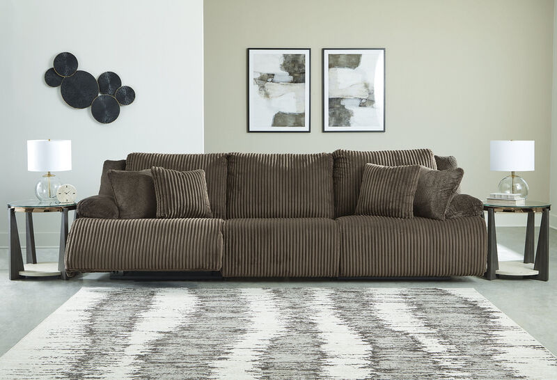 Top Tier 3-Piece Manual Reclining Sectional Sofa image number 1