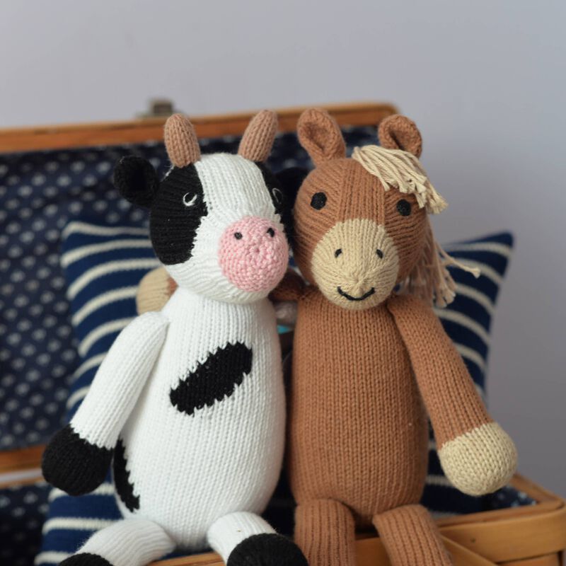 Handmade Knit Cow image number 4