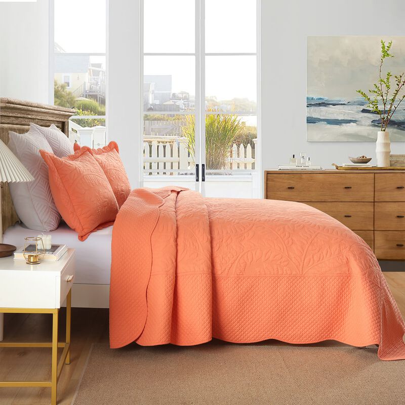 MarCielo 100% Cotton Oversized Bedspread Quilt Set T