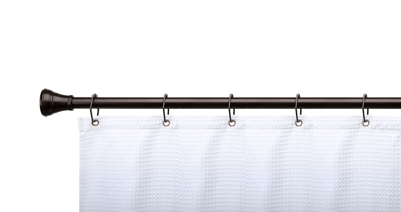 Rust-Proof Hexagon-Shaped Shower Curtain Hooks with Clasp Closure, Set of 12 image number 5