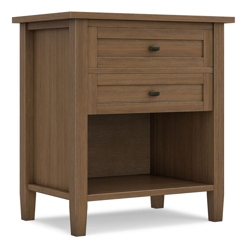Simpli Home Warm Shaker Bedside Table image number 7