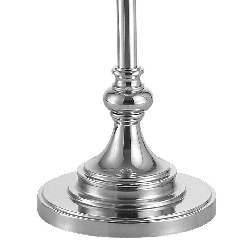 Cora Metal/Glass LED Side Table and Floor Lamp