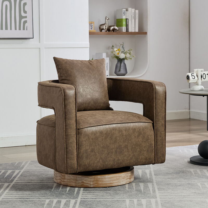 Todfef Swivel Accent Chair image number 2