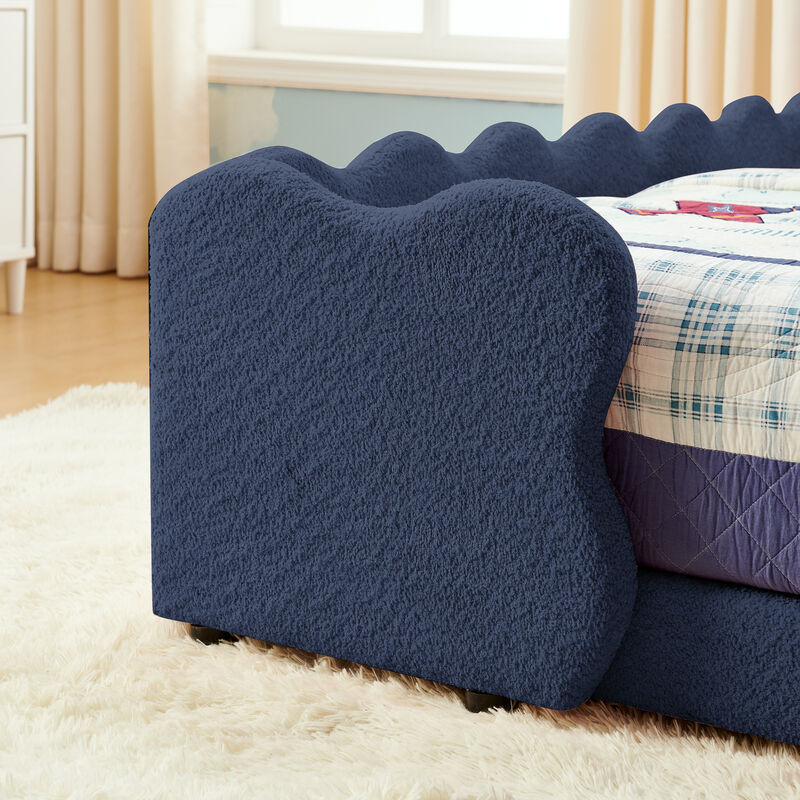 Ganwan Cute Dinosaur-Shaped Kids Bed Frame image number 5