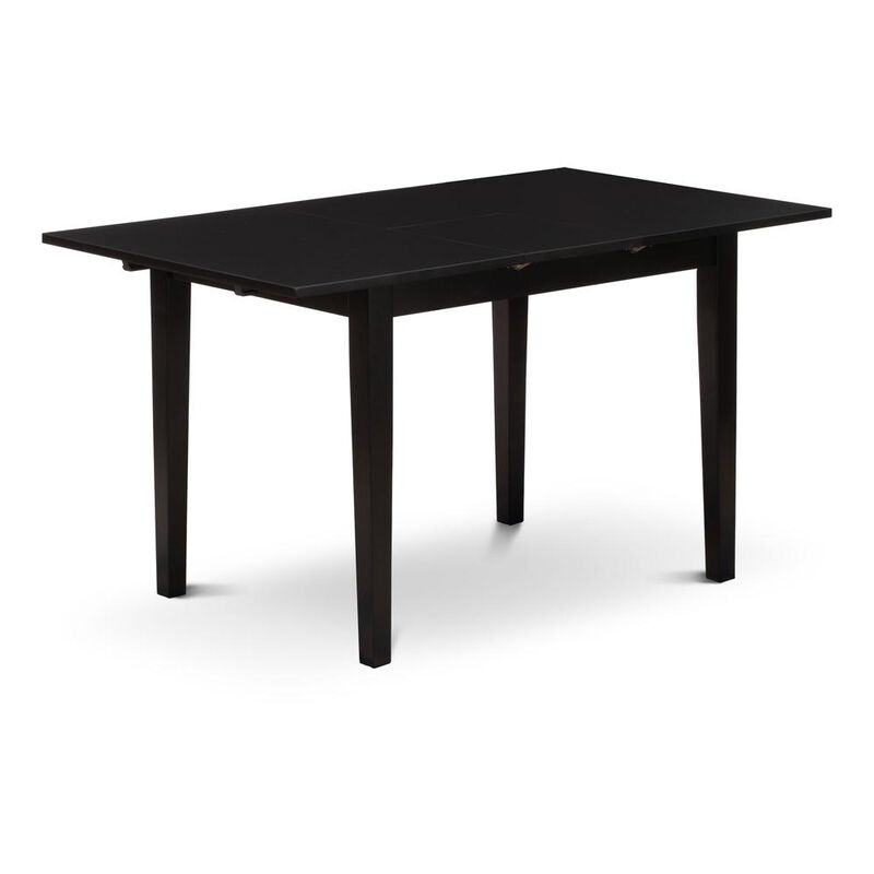 East West Furniture Dining Table Black