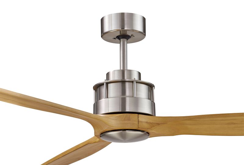 Lucci Air Akmani 60" Ceiling Fan with Remote Control, Energy Efficient DC Ceiling Fan, Quiet High Airflow Blades image number 4
