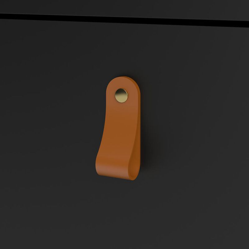 Tvilum Madrid 2 Door Sideboard with 3 Drawers, Black Matte