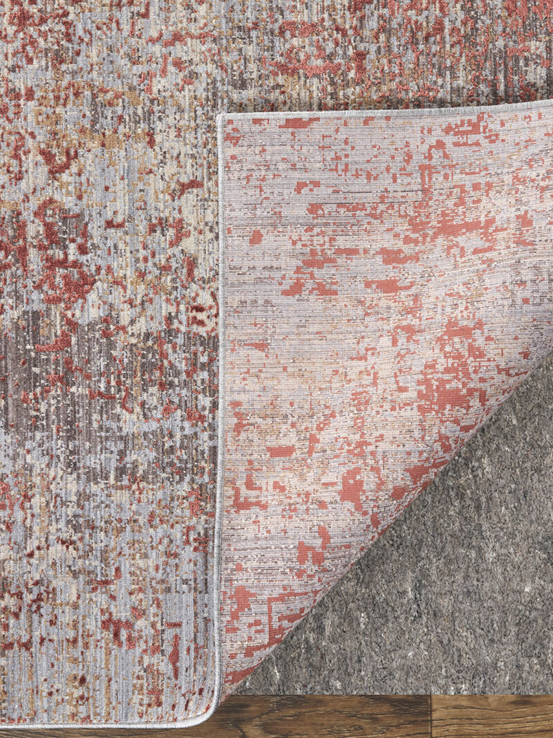 Pryor 39NGF 2' x 3' Red/Gray/Blue Rug