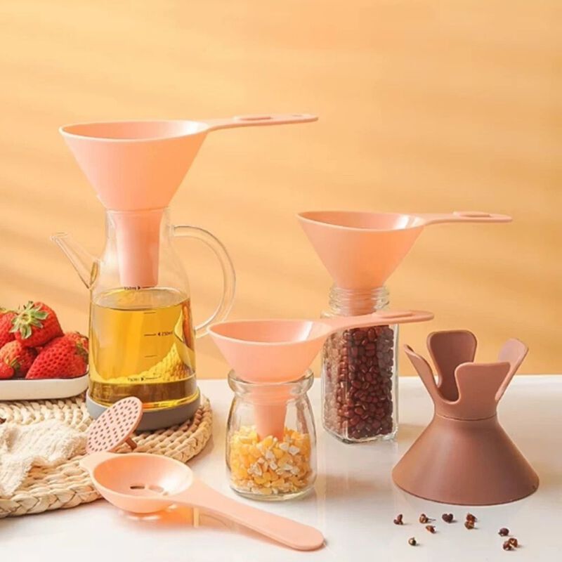 6-in-1 Reusable Kitchen Funnel Set image number 1