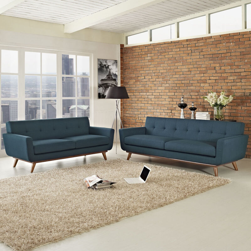Engage Loveseat and Sofa Set of 2 image number 1