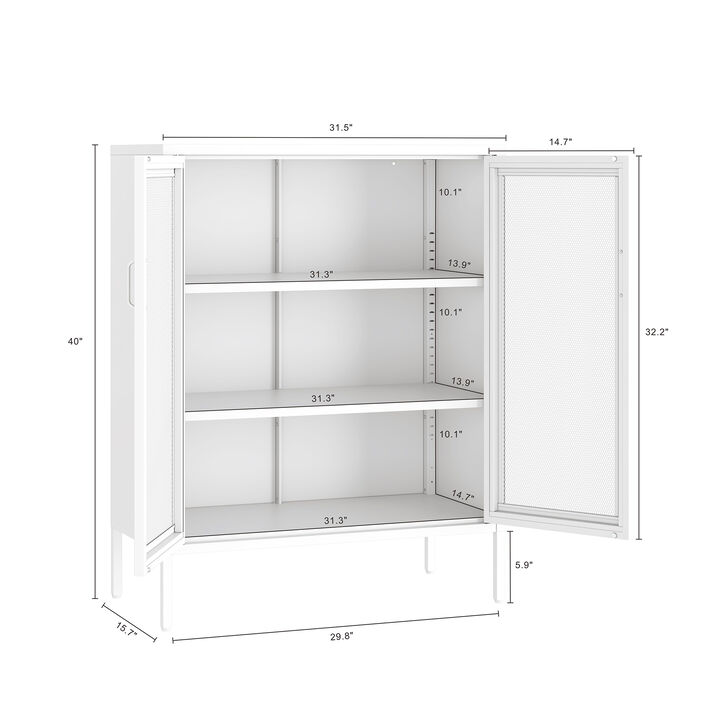 Amelia White Cabinet