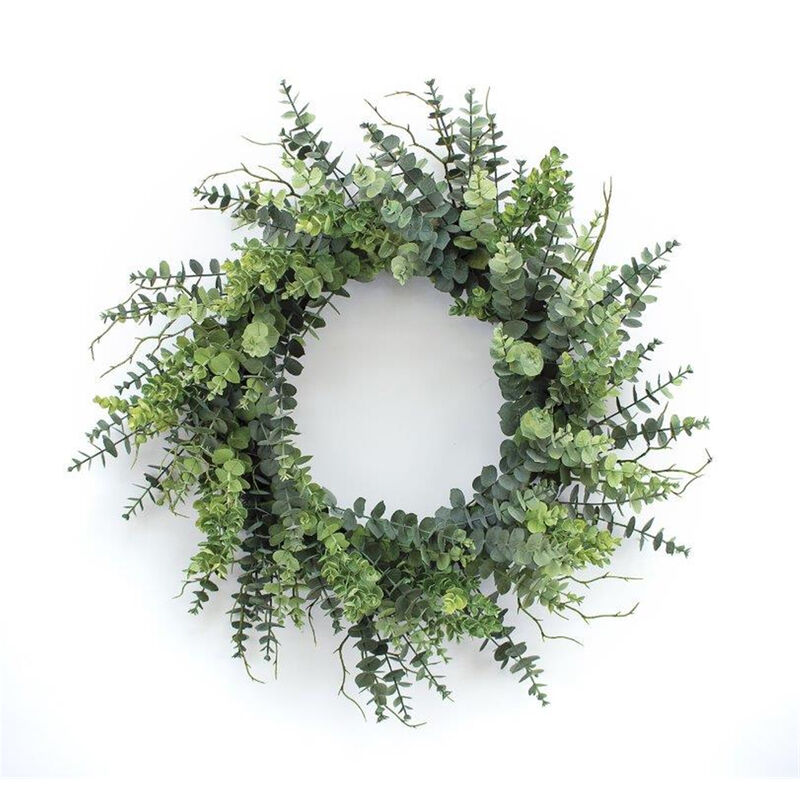Eucalyptus Wreath &ndash; Elegant Greenery Wall D&eacute;cor for Home, Door, or Seasonal Decoration