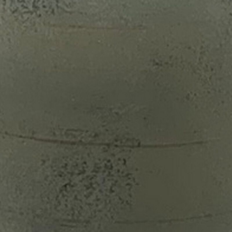 Col Home Decor Flower Vase, Traditional Urn Shape, Sage Green Ceramic - Benzara