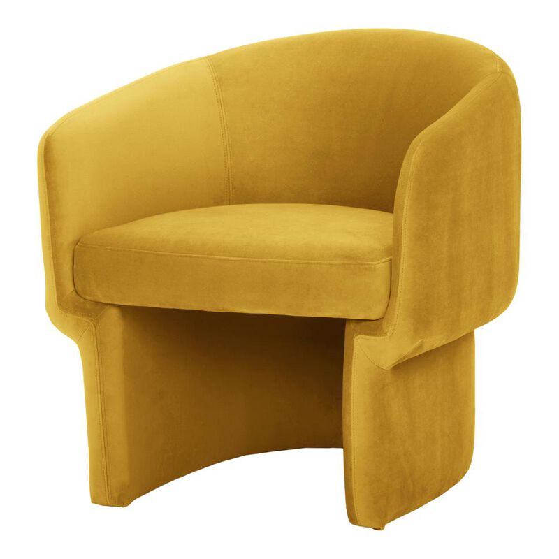 Moe's Home Collection Franco Chair Mustard
