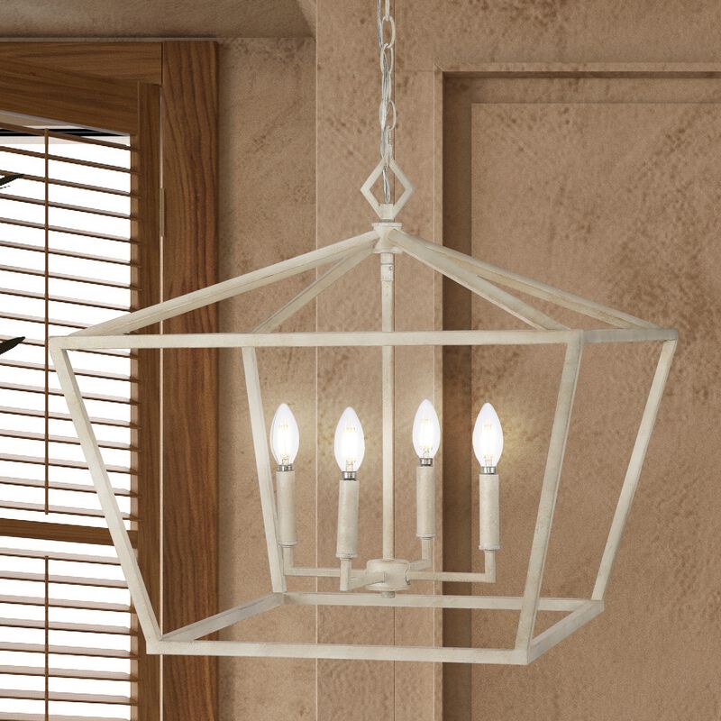 Gatsby Adjustable Iron Rustic Glam LED Pendant