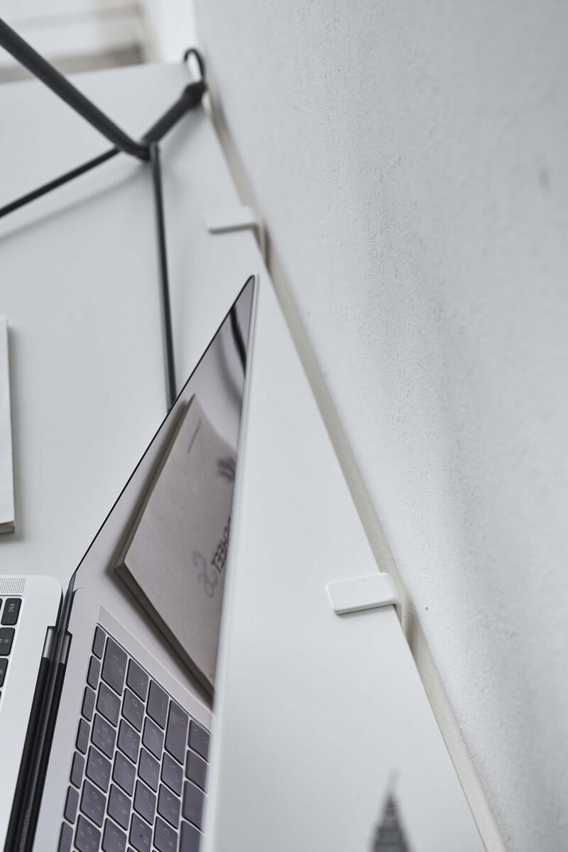 Under-Desk Cable & Router Storage Rack