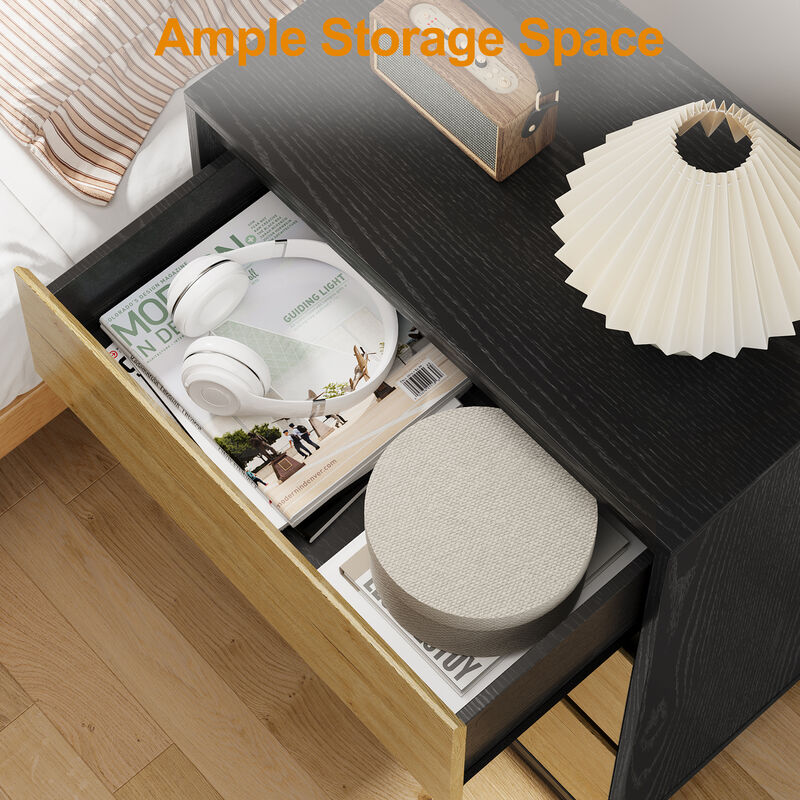 Clenk 3-Drawer Nightstand image number 2