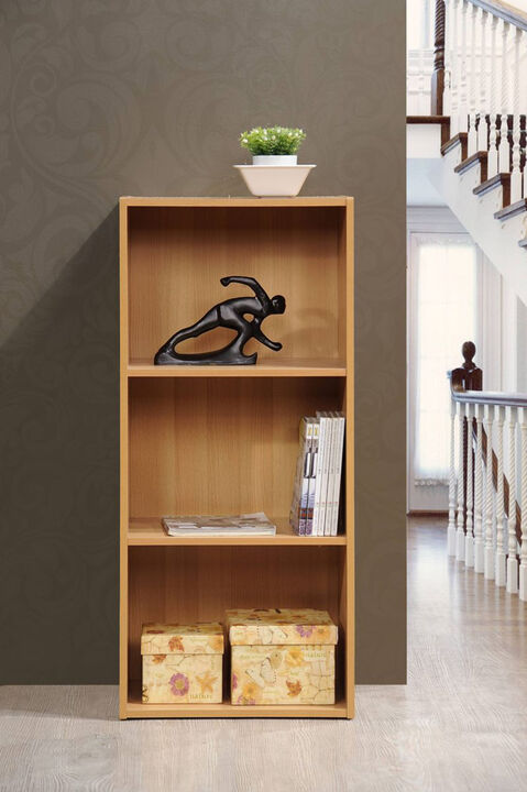 Hodedah  3 Shelf Bookcase