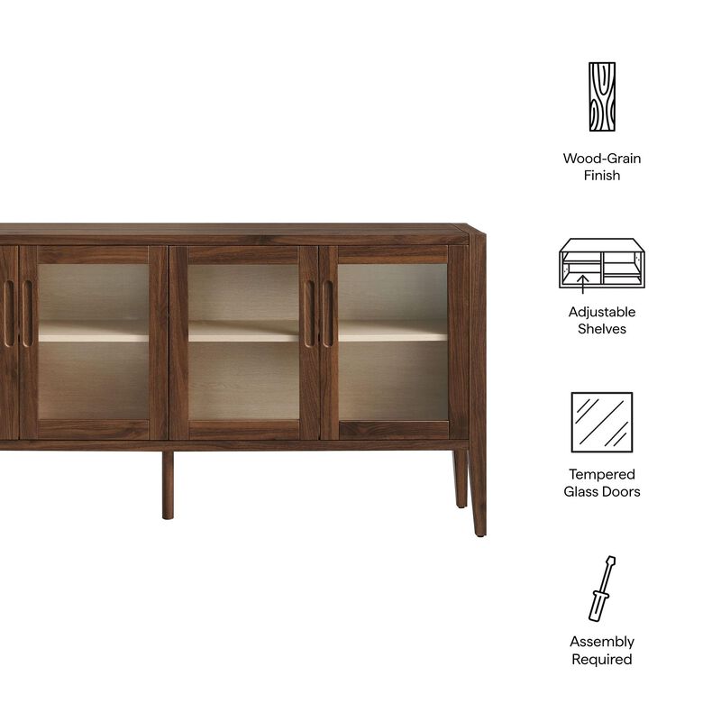 Nell 72" Sideboard Buffet Cabinet image number 3