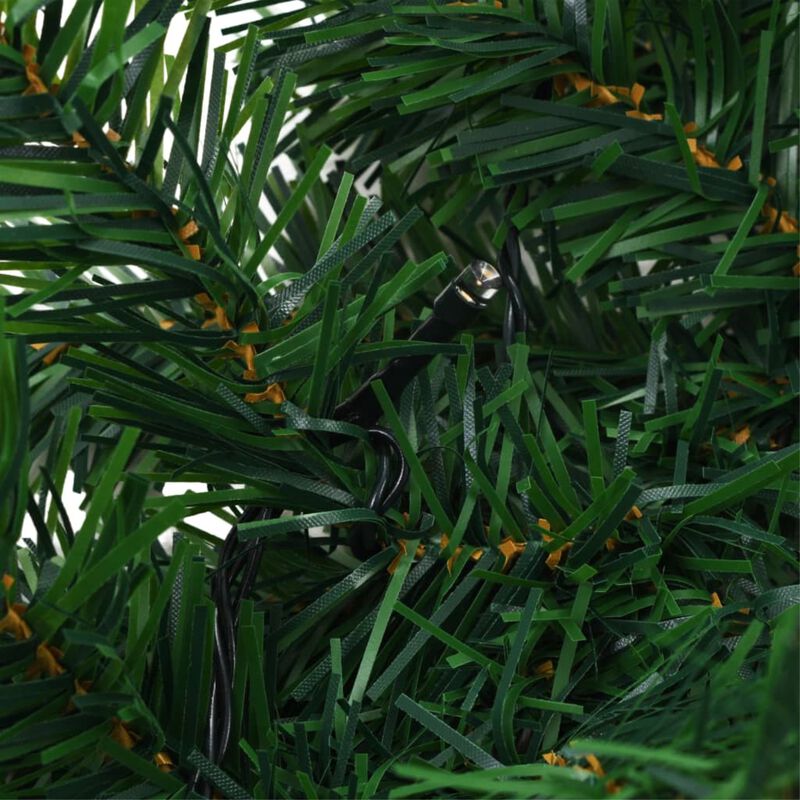 vidaXL Christmas Garland with LED Lights 16.4'