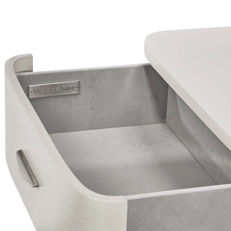Michael Amini Eclipse Nightstand - Moonlight