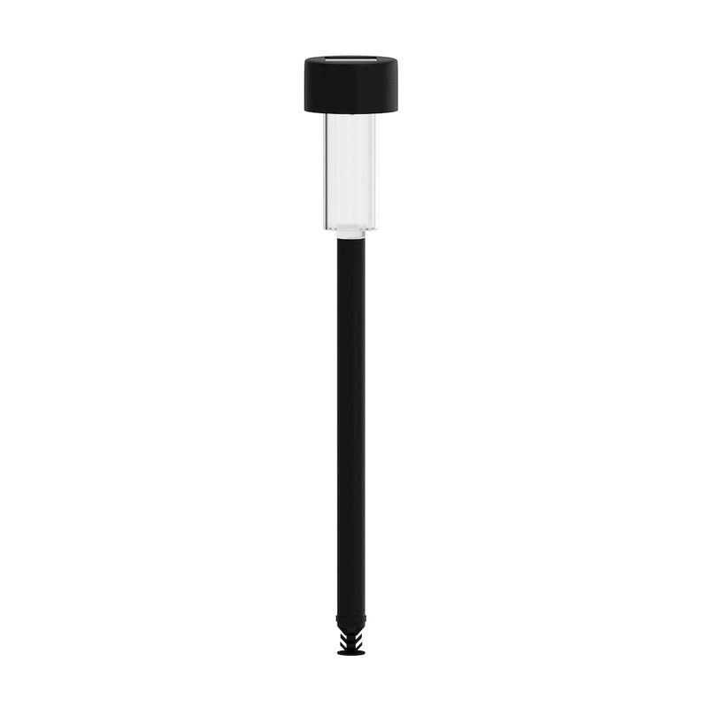 Flash Furniture Outdoor Solar Powered LED Decorative Stake Lights - Set of 12, Black image number 3