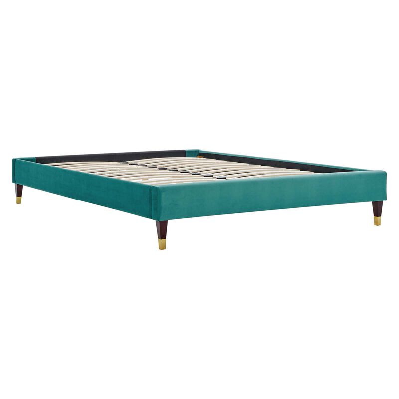 Modway - Harlow Full Performance Velvet Platform Bed Frame image number 2