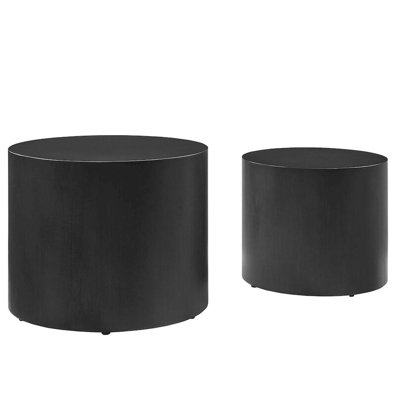 Modway Amani Round Nesting Coffee Tables Set of 2