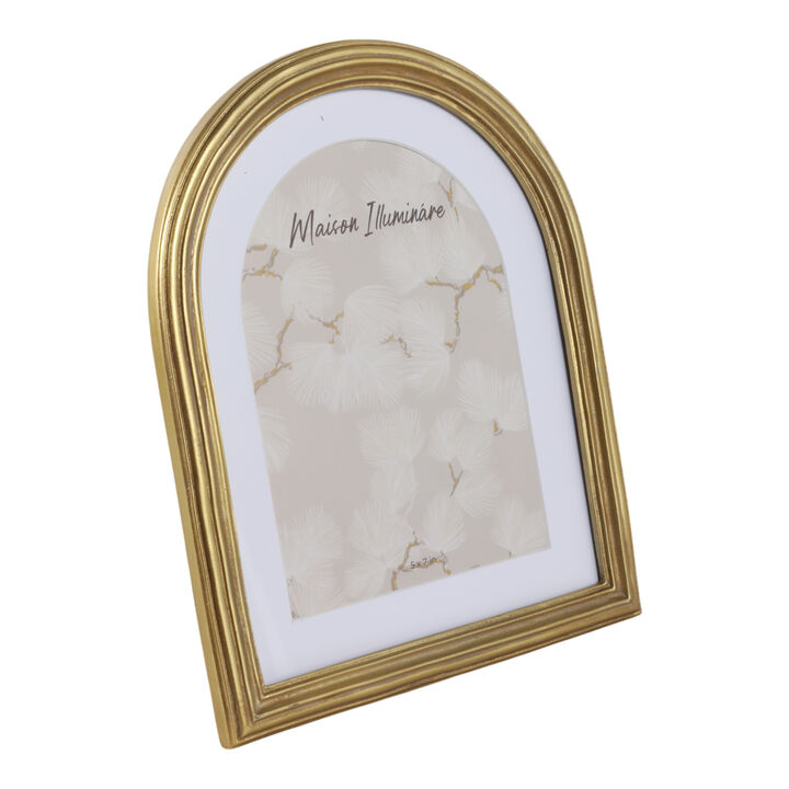 7x9 Photo Frame Arch, Gold