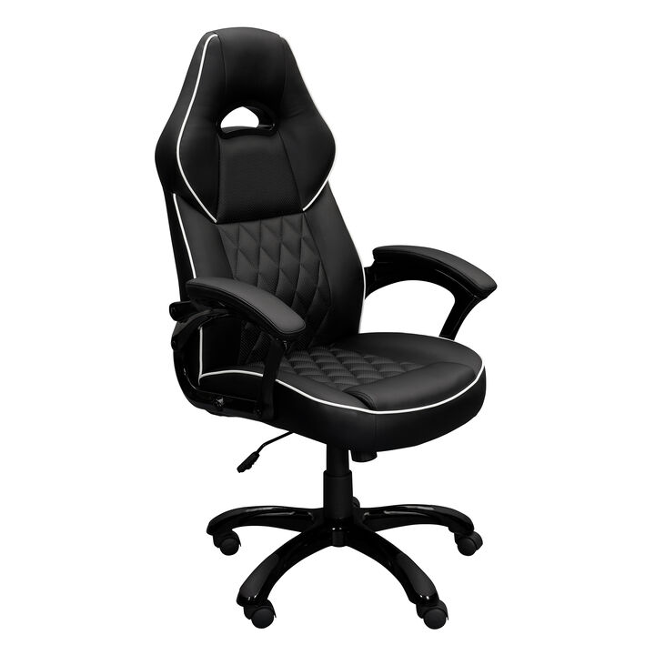 Streamdale High Back Executive Sport Race Office Chair, Black