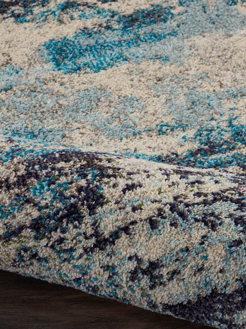 Celestial CES02 Ivory/Blue 9' x 12' Rug