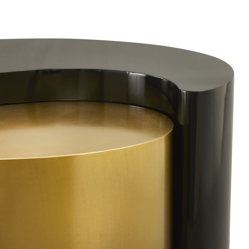 Zenavique Gold & Silver Yin-Yang Coffee Table image number 7